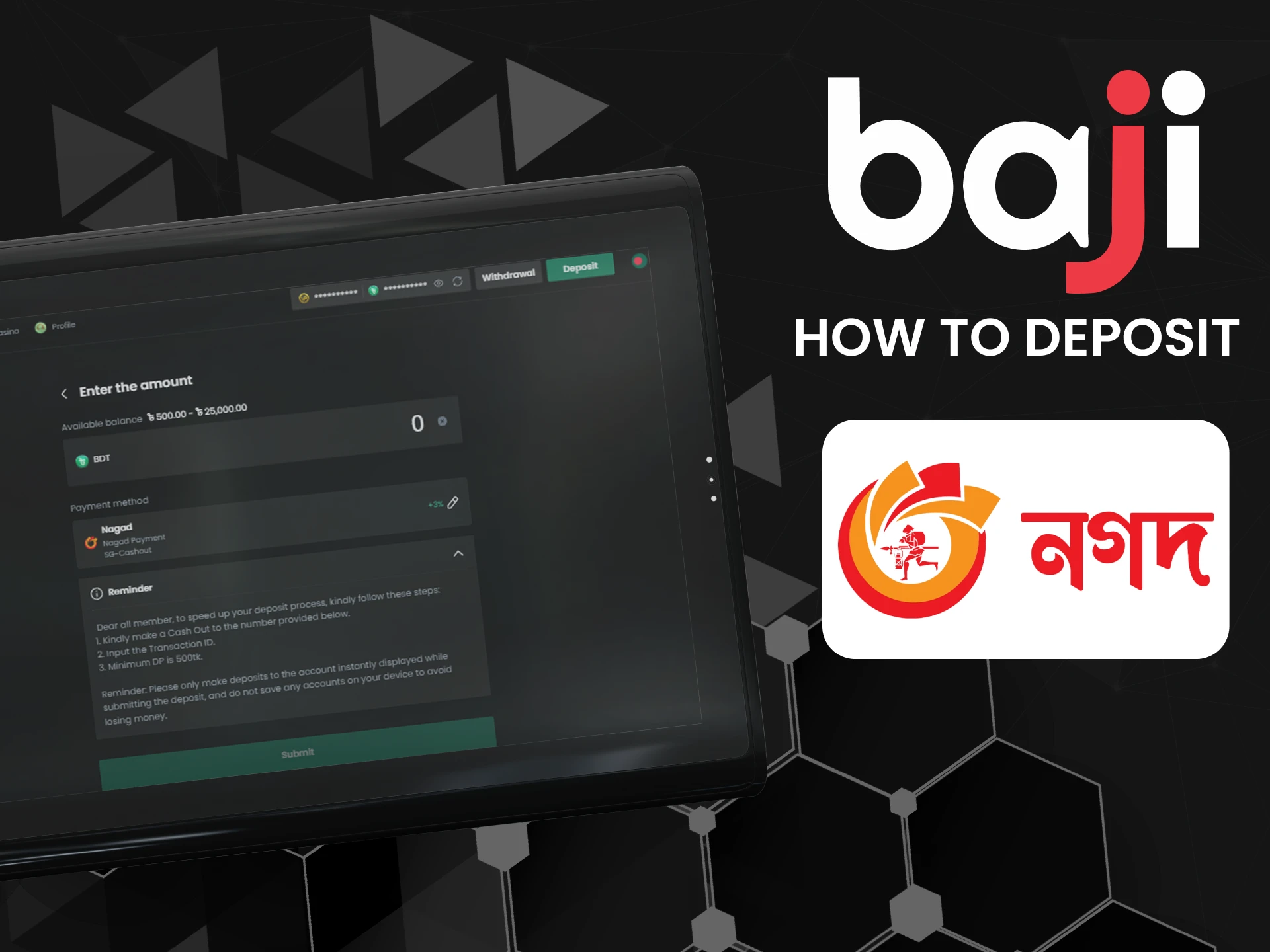 Recharging Your Baji Account with Nagad.